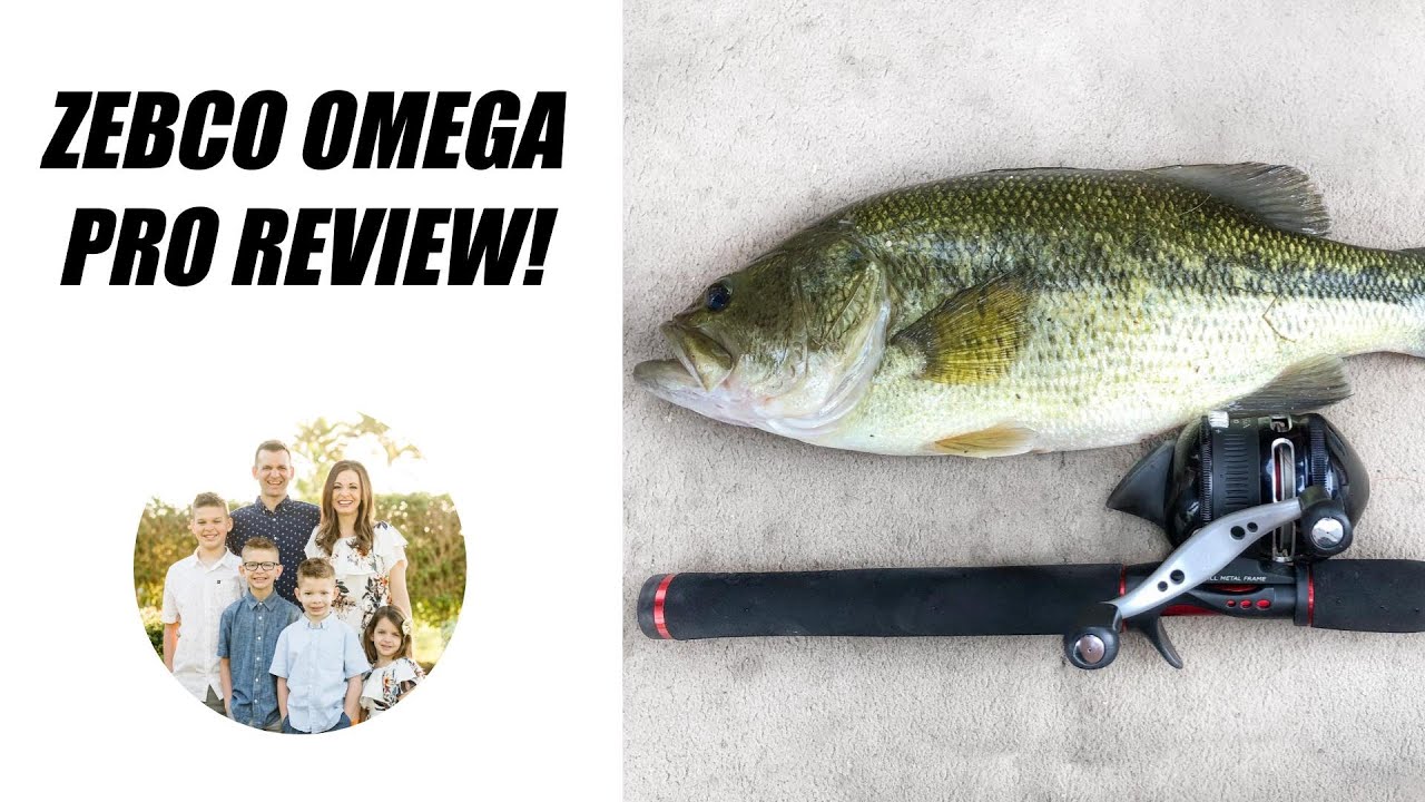 Zebco Omega Pro Spincast Reel & Shakespeare GX2 Casting Rod - Bass Fishing  Review 