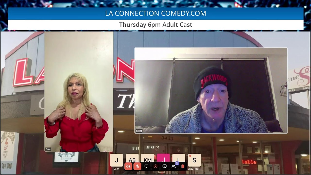 LA Connection Comedy Live Improv Thursday 6pm Adult Cast 01.22.2026