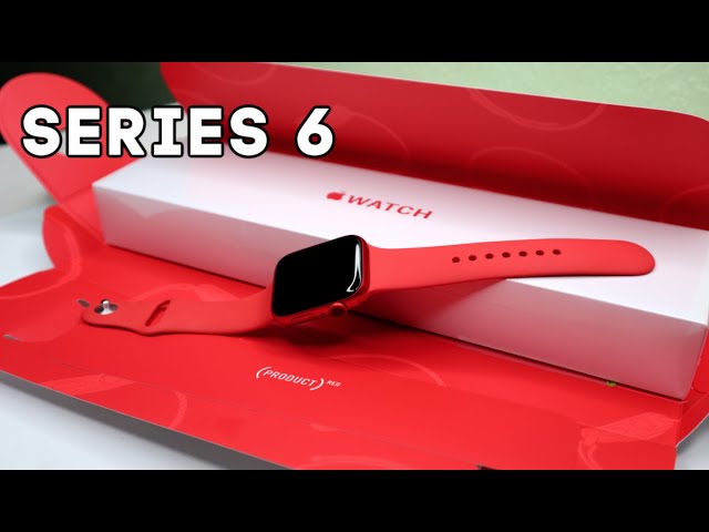 New Apple Watch Series 6 Unboxing & Review!!*Product Red*(44mm GPS+Cellular)