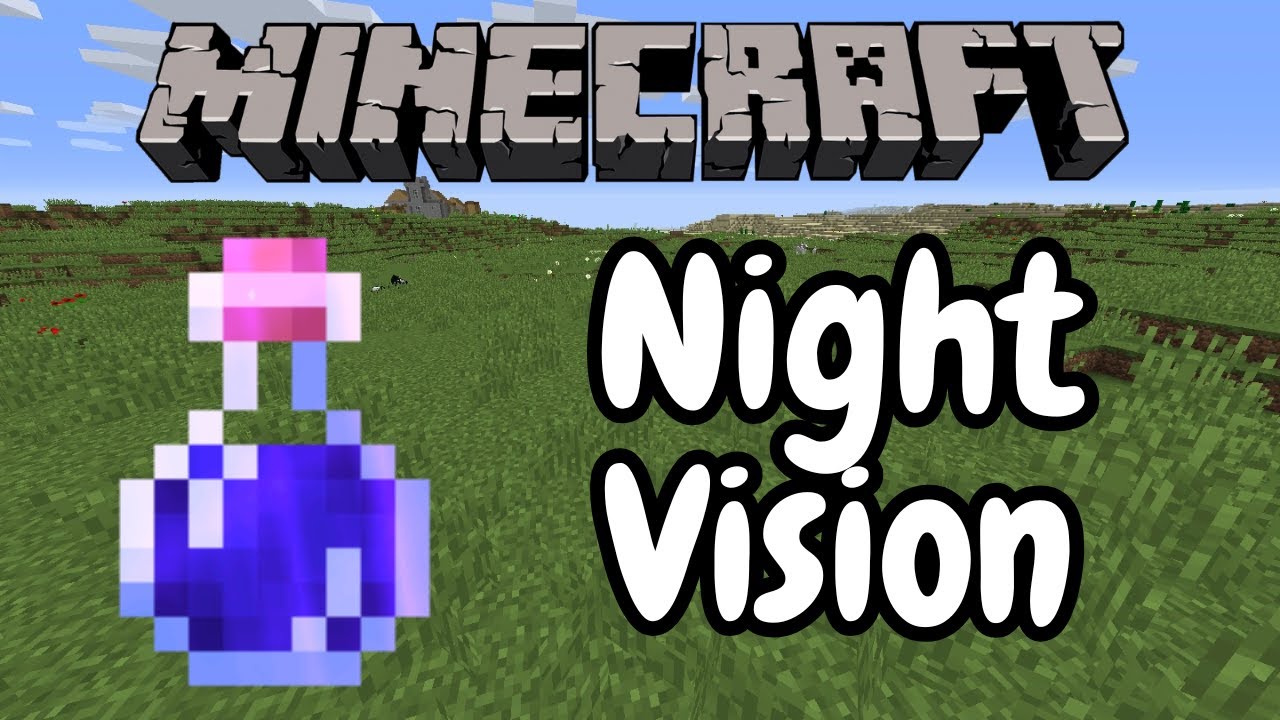 Hoe maak je een night vision drankje in Minecraft - YouTube
