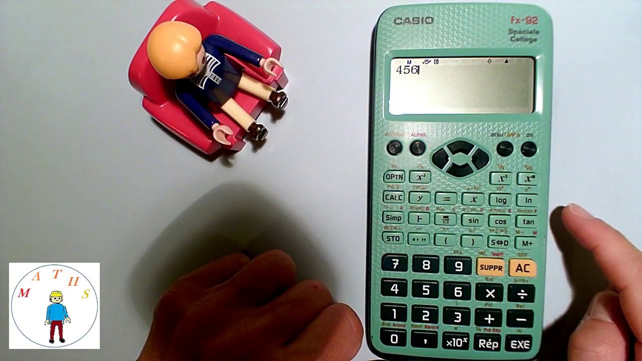 Casio calculatrice scientifique FX-92B collège