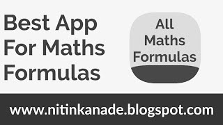 All Maths Formulas | Best App for Maths Formulas | Best App For Education | maths tricks | solution screenshot 3