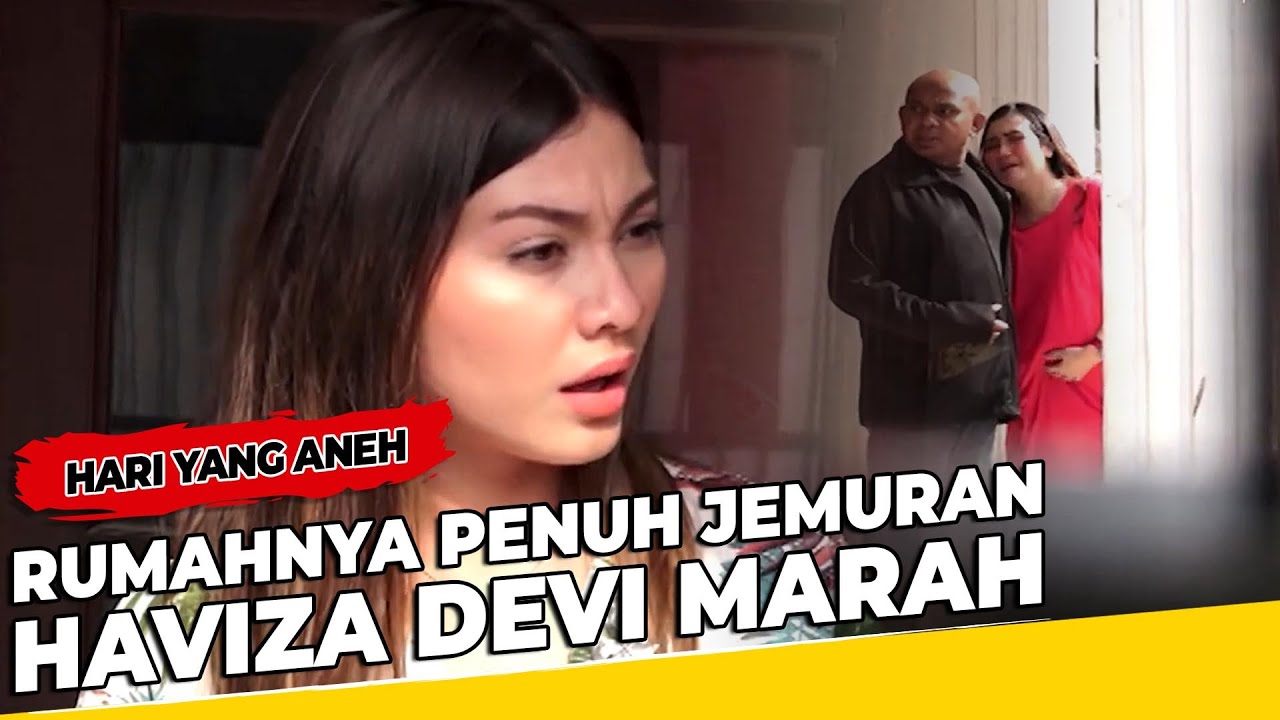 HARI YANG ANEH #111 PART 1  Haviza Devi Marah, Halaman Rumahnya Penuh Jemuran Baju Orang Lain!