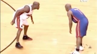 Gary Payton (Age 37) locks down Billups + Hamilton - 2006 ECF Game 4