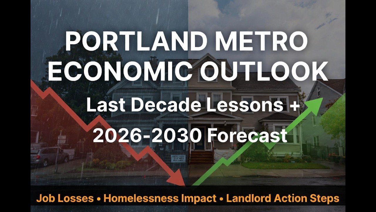 Portland Metro Economic Outlook for Landlords - Last Decade Lessons & 2026-2030 Forecast