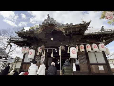 素戔嗚神社とけんか神輿！祇園祭のご紹介【広島県福山市】写ってる🫧ってオーブ？元日の素戔嗚神社