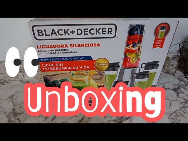 BLACK AND DECKER POWERCRUSH DIGITAL BLENDER with Quiet Technology Unboxing  and Review 