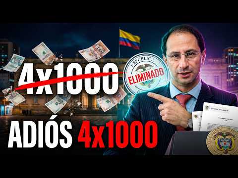JOSÉ MANUEL RESTREPO CONFIRMA QUE ELIMINARÁN EL 4X1000 SI LLEGAN AL GOBIERNO