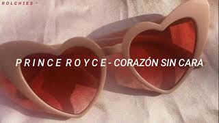 Prince Royce - Corazón sin cara.♡ (Letra)
