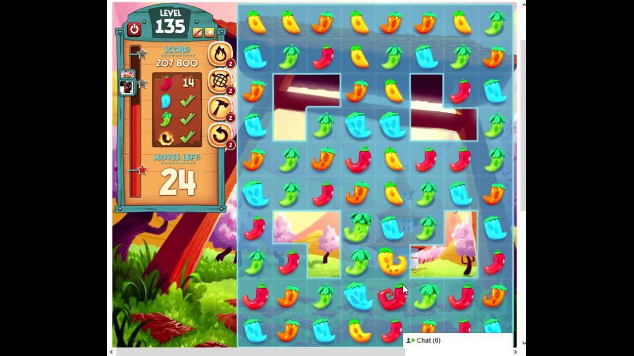 Pepper Panic Saga level 135 😈