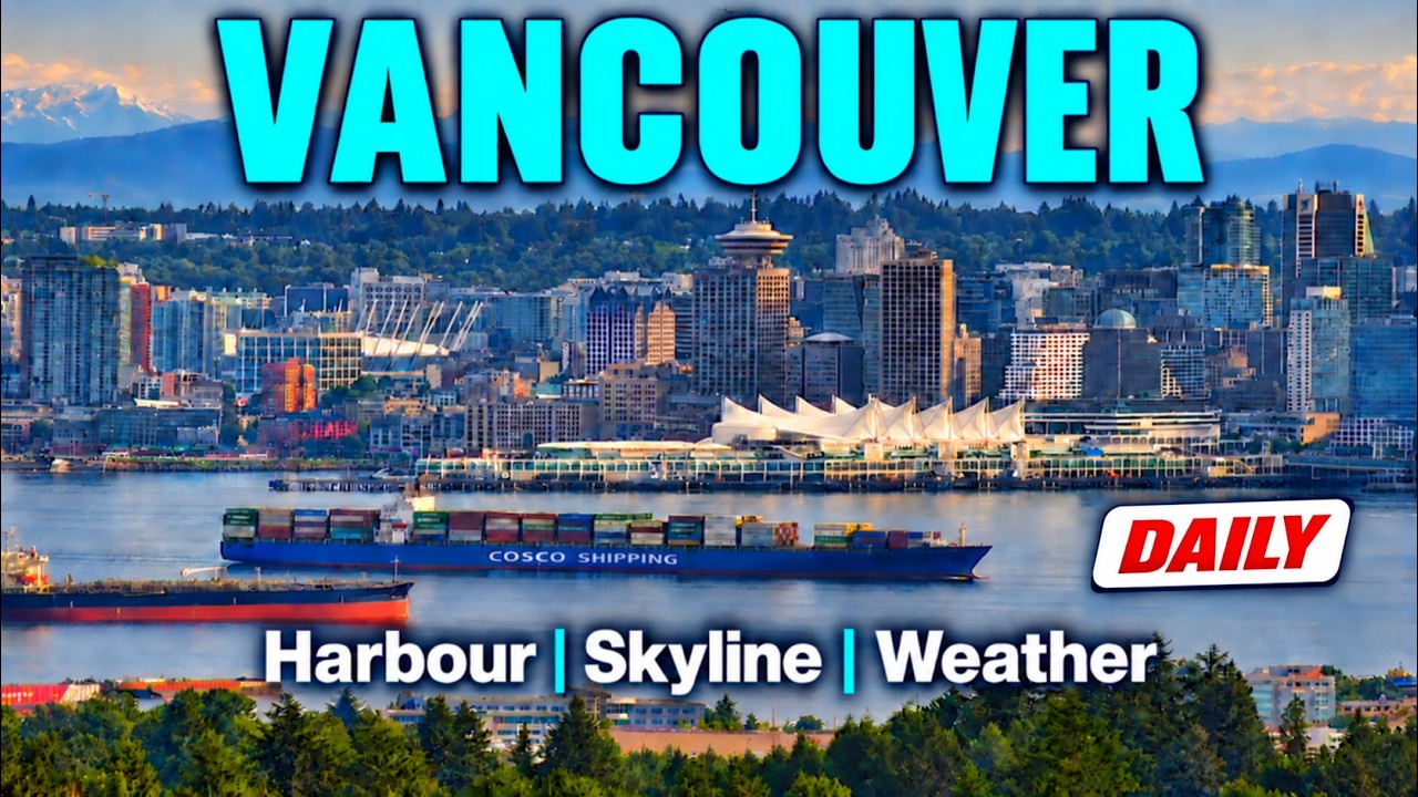 Vancouver LIVE Today | Harbour, Skyline & Weather Views | Oct 5, 2026