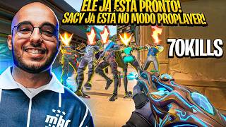 SACY ESTÁ PRONTO PARA A COPA do VALORANT?! ELE ESTÁ DESTR...