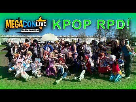 Random KPOP Dance - MegaconLive Birmingham 2025 | Hosted by @r.hiacos + @cosevie