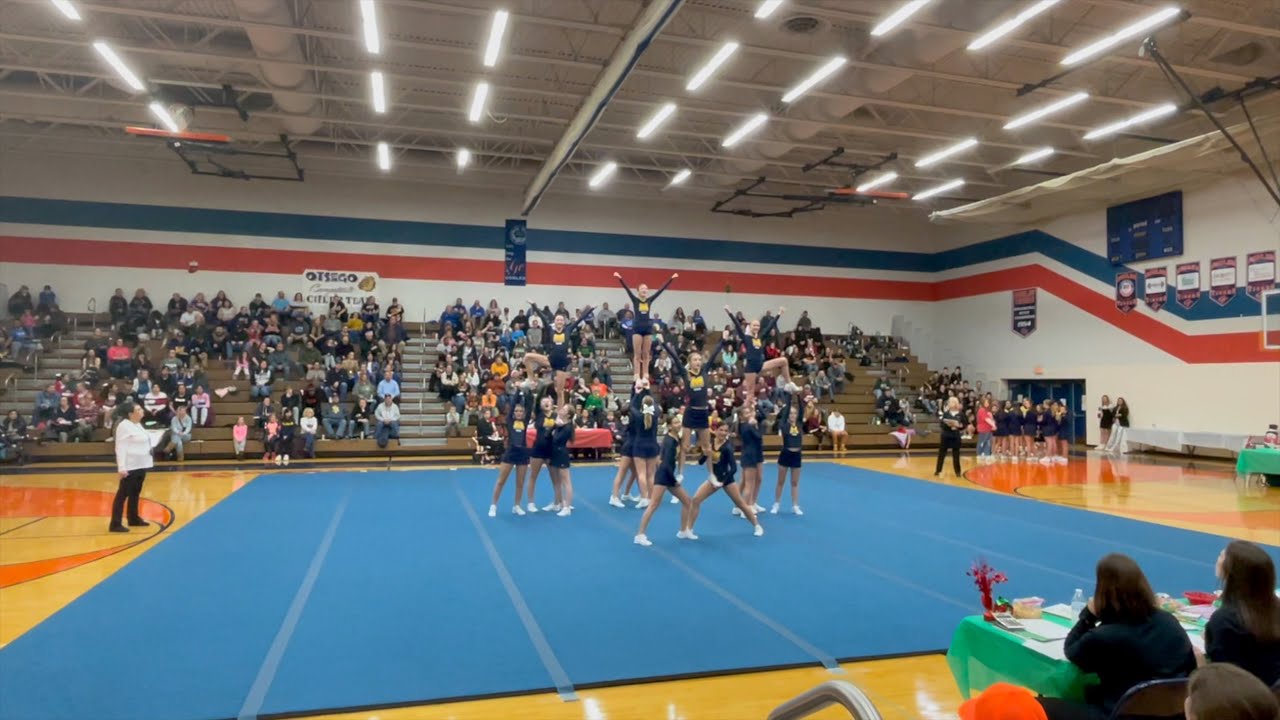 Mattawan Blue Round 3 at Gobles Cheer Bash 12/17/22