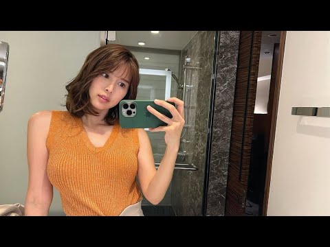 Pretty Tsukasa Aoi Using Her Iphone Taking Selfie | Instagram Story Remake | 2022-09-23