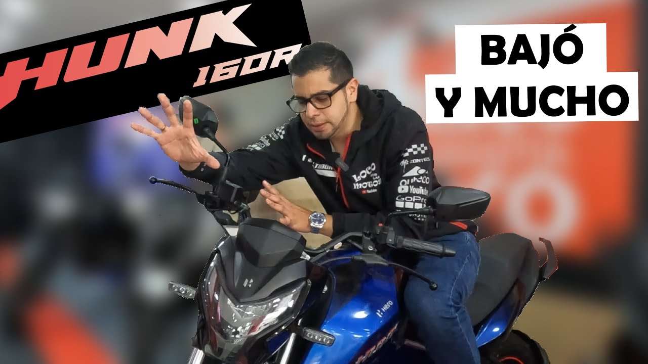 Hero Hunk 160R 2025 ¡Nuevos Precios!