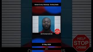 Kemper County, Mississippi Booking Records - 01 May 2026
