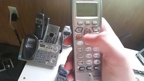 Panasonic KX-TG5243 | Initial Checkout