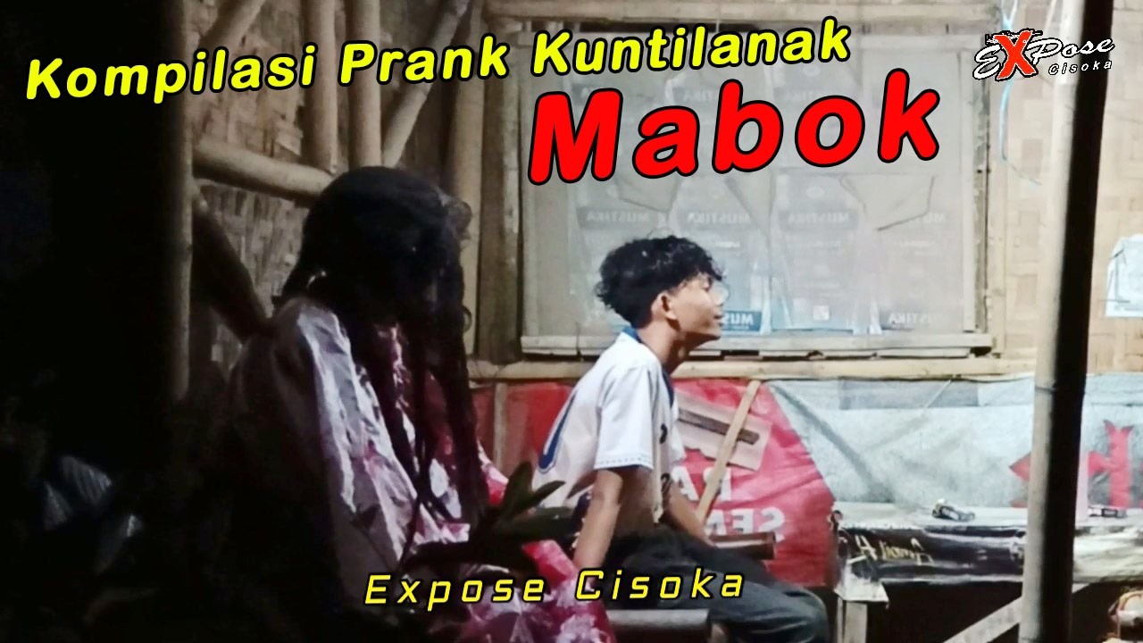 Kompilasi Prank Kuntilanak Lucu expose Cisoka Mabok Bubar #viral #lucu #horror #prank #exposecisoka