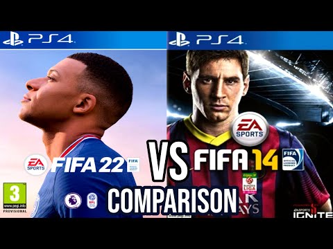 FIFA 22 Vs FIFA 14 PS4