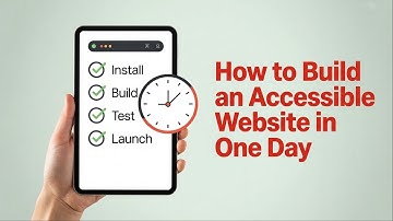 How to Build an Accessible Website in ONE DAY (WordPress Course + 30 Days Support)