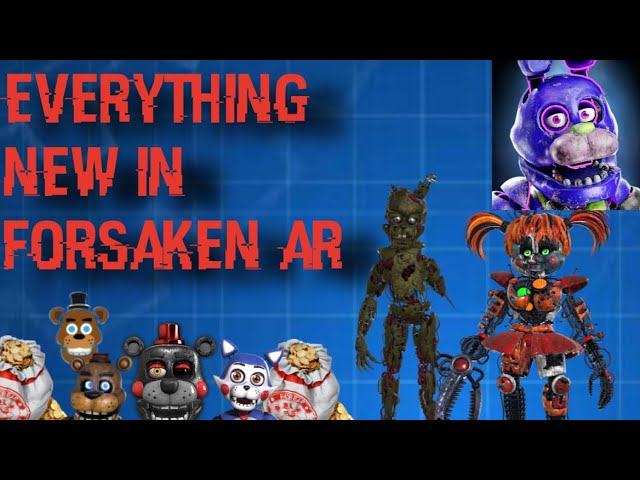 Popcorn's blog — The new fnaf ar update lookin good