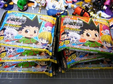 Hunter x Hunter Surprise Texture Wafer Chocolate② - YouTube