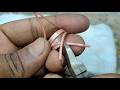 How to make a copper ring ! Copper ring making 