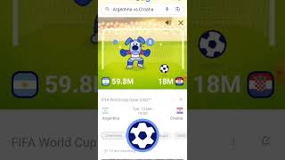 football/soccer mini game Google screenshot 5