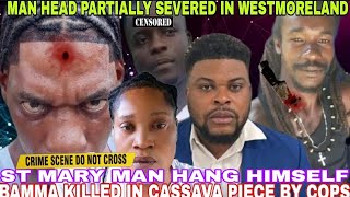 CASSAVA PIECE GUNMAN KILLED BY COPS/MAN KILLED IN HIS SLEEP/ST MARY MAN H☆NG HIMSELF/41 INJURED 