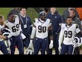 Aaron Donald Mic'd Up, "I'm gonna get 3 on you!" in First Game in Pittsburgh  Week 10, 2019