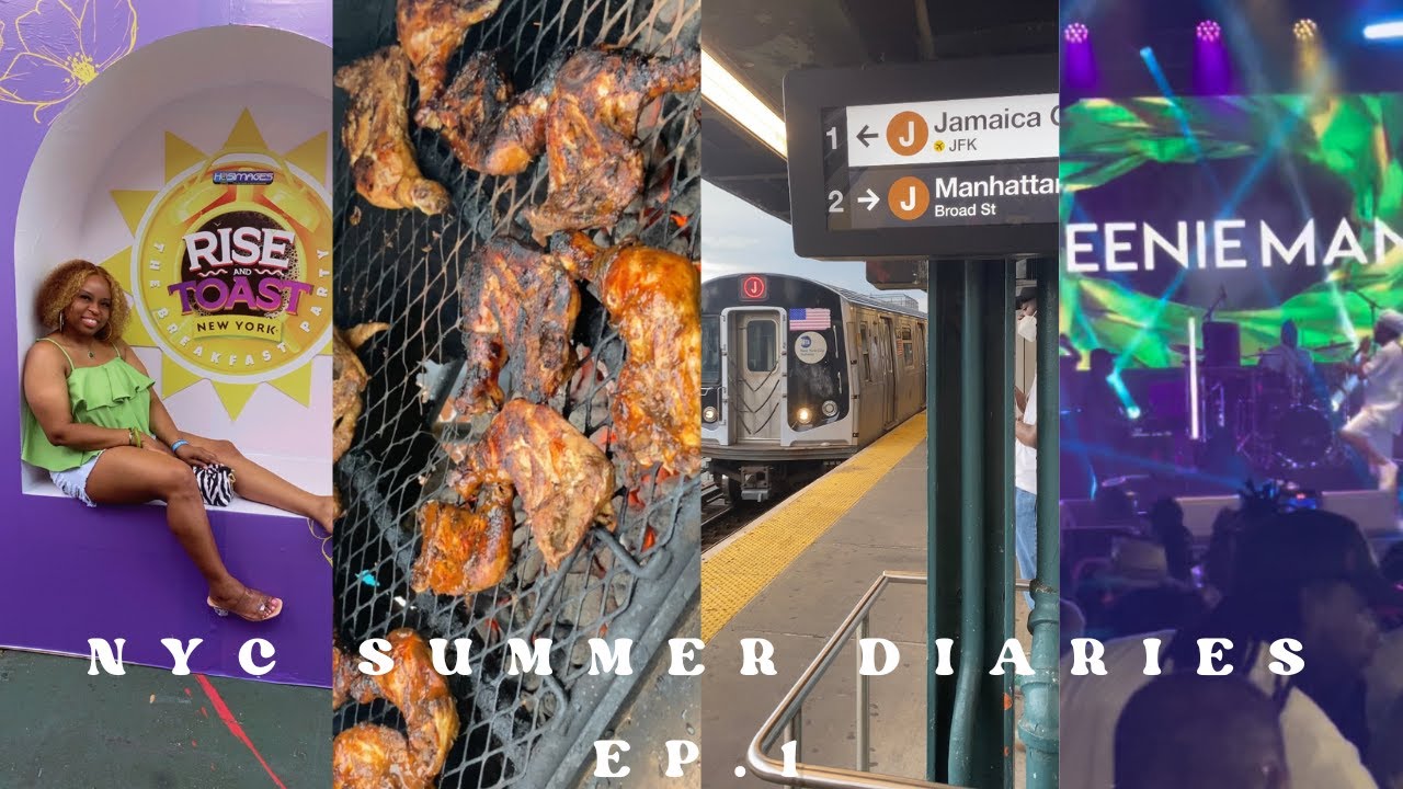 NYC Summer Diaries EP.1🌞🗽Celebrating Birthdays + Beenie Man in Brooklyn + Rise and Toast Day Party 🥳