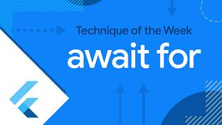 await for (Technique of the Week)