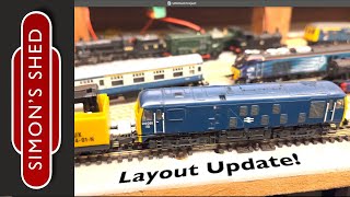 N Gauge Model Railway Layout Update: Shed Valley Railway 52