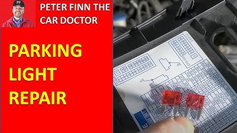Why my Parking Light is Not working? Check this little thing.