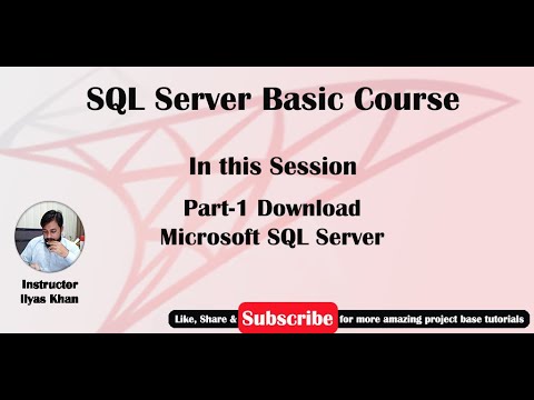 Microsoft SQL Server Part 1 How to download SQL Server - YouTube