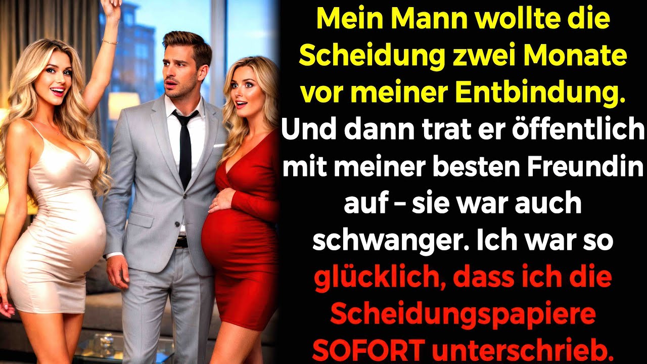 💔2 Monate Vor Der Geburt: Mein Mann Wollte Wegen Seiner Geliebten Scheidung🤩 Unterschrieb Sofort!⁉️