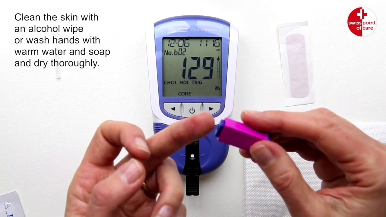 Hoe meet je de cholesterol? | ACON Mission 3-in-1 Cholesterolmeter | SynoCare Cardio