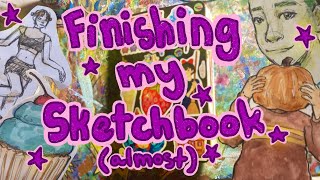 Download Lagu Finish My Sketchbook With Me!  MP3