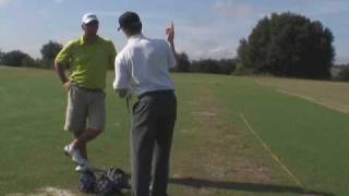Basic Golf Swing Mechanics  - Backswing Rotation - Push or Pull