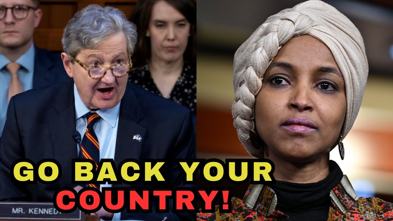 Kennedy Tells The Squad: "Love It Or LEAVE It!"  — John Kennedy DROPS The Hammer on ilhan Omar Squad