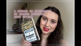 A Murder Is Announced Review by Agatha Christie - Book Review