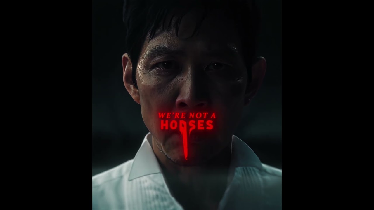 We Are Not Horses, We Are Humans" | Squid Game 3 | #shorts