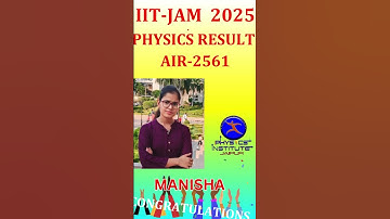 IIT JAM Result 2025 Live: JAM results declared at jam2025.iitd.ac.in PHYSICS INSTITUTE JAIPUR