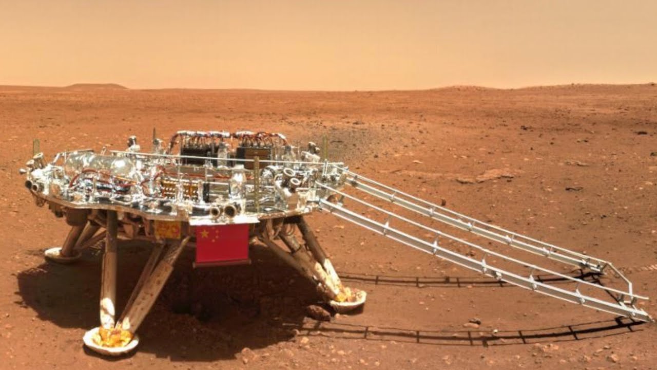 Zhurong Rover robot by China National Space Administratio n (CNSA
