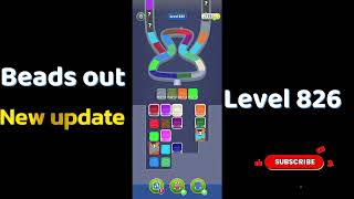 Beads Out Level 826  Walkthrough 🧩 | SolutionGuruji 🎮