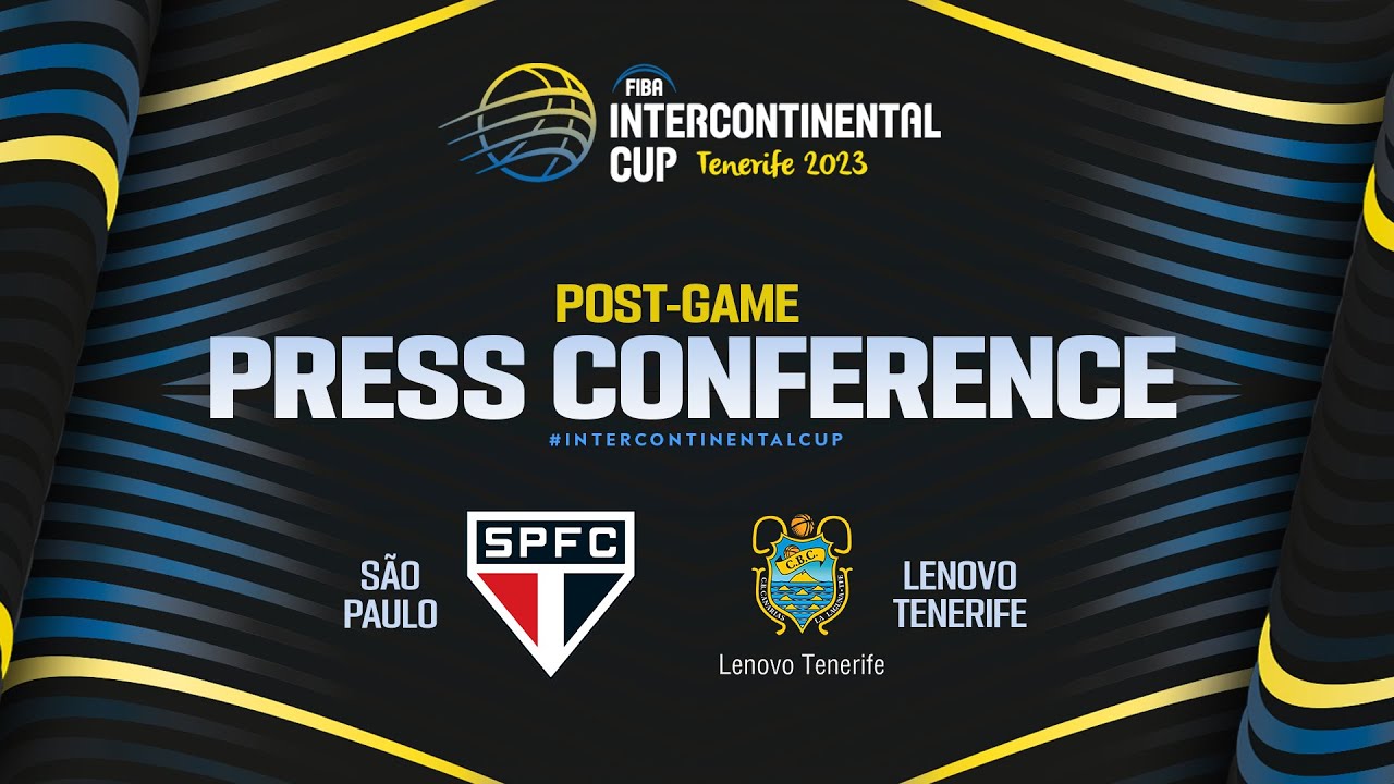 São Paulo v Lenovo Tenerife - Press Conference