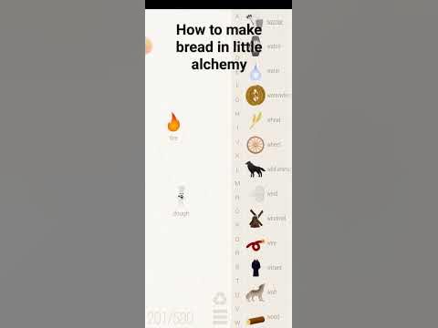 how to make bread in little alchemy (easy) - YouTube