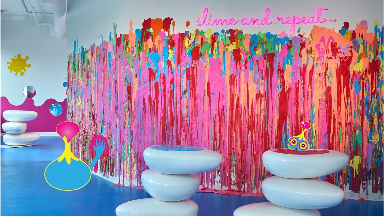 Slime Heaven!! Sloomoo Institute, Chicago