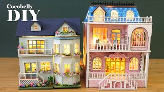 Warm House & Romantic Castle | DIY Miniature Dollhouse Crafts | FlexiSpot C7